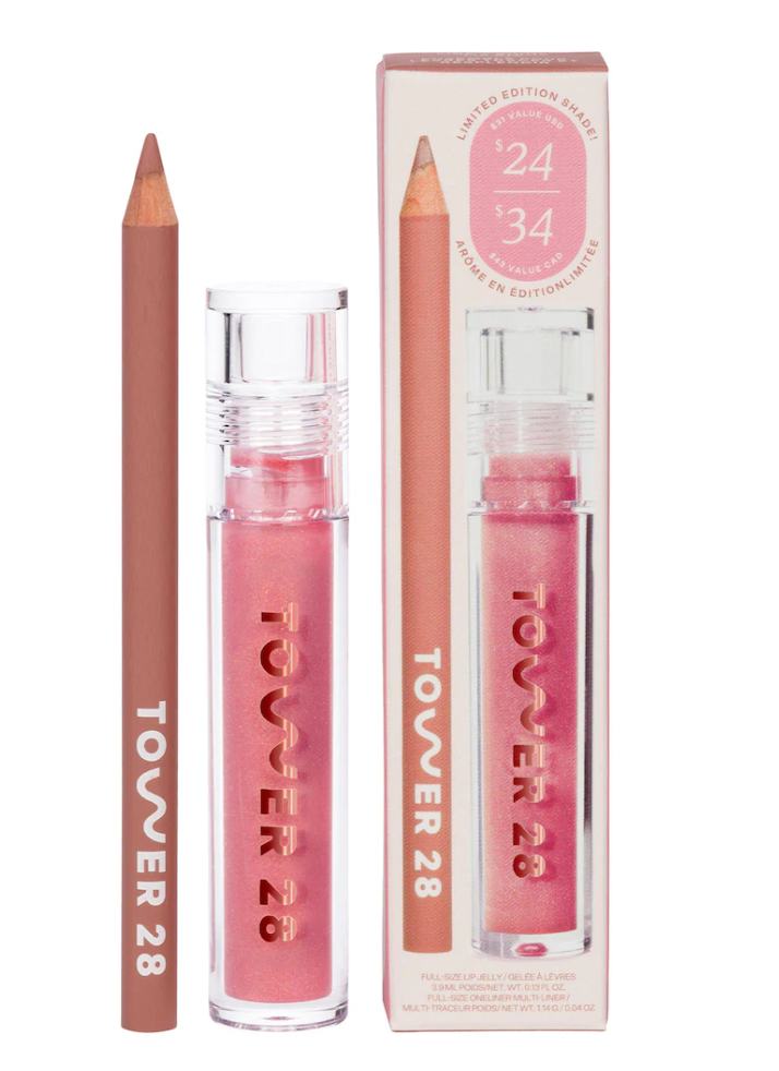 Line + Shine Lip Liner and Lip gloss Set