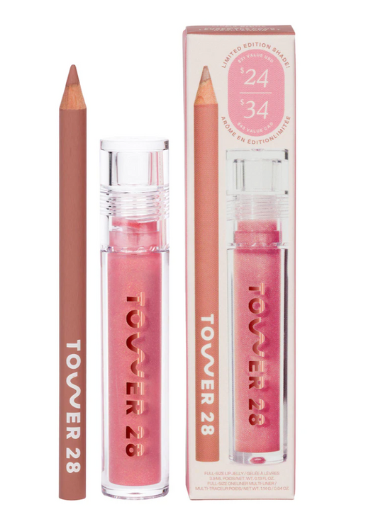 Line + Shine Lip Liner and Lip gloss Set