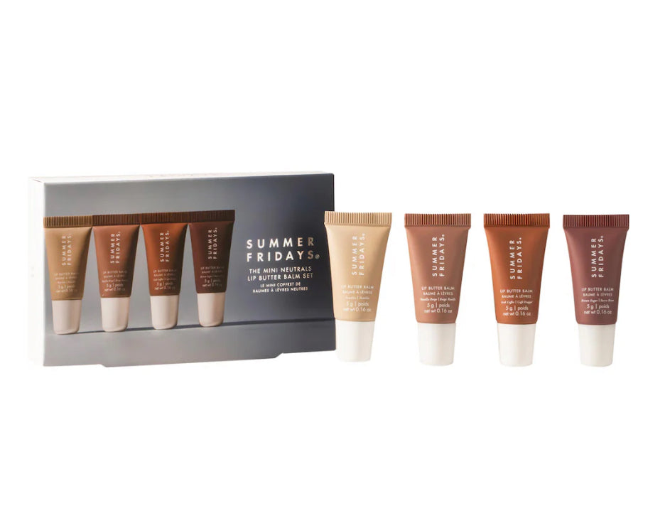 The Mini Neutrals Lip Butter Balm Set *Pre Orden*